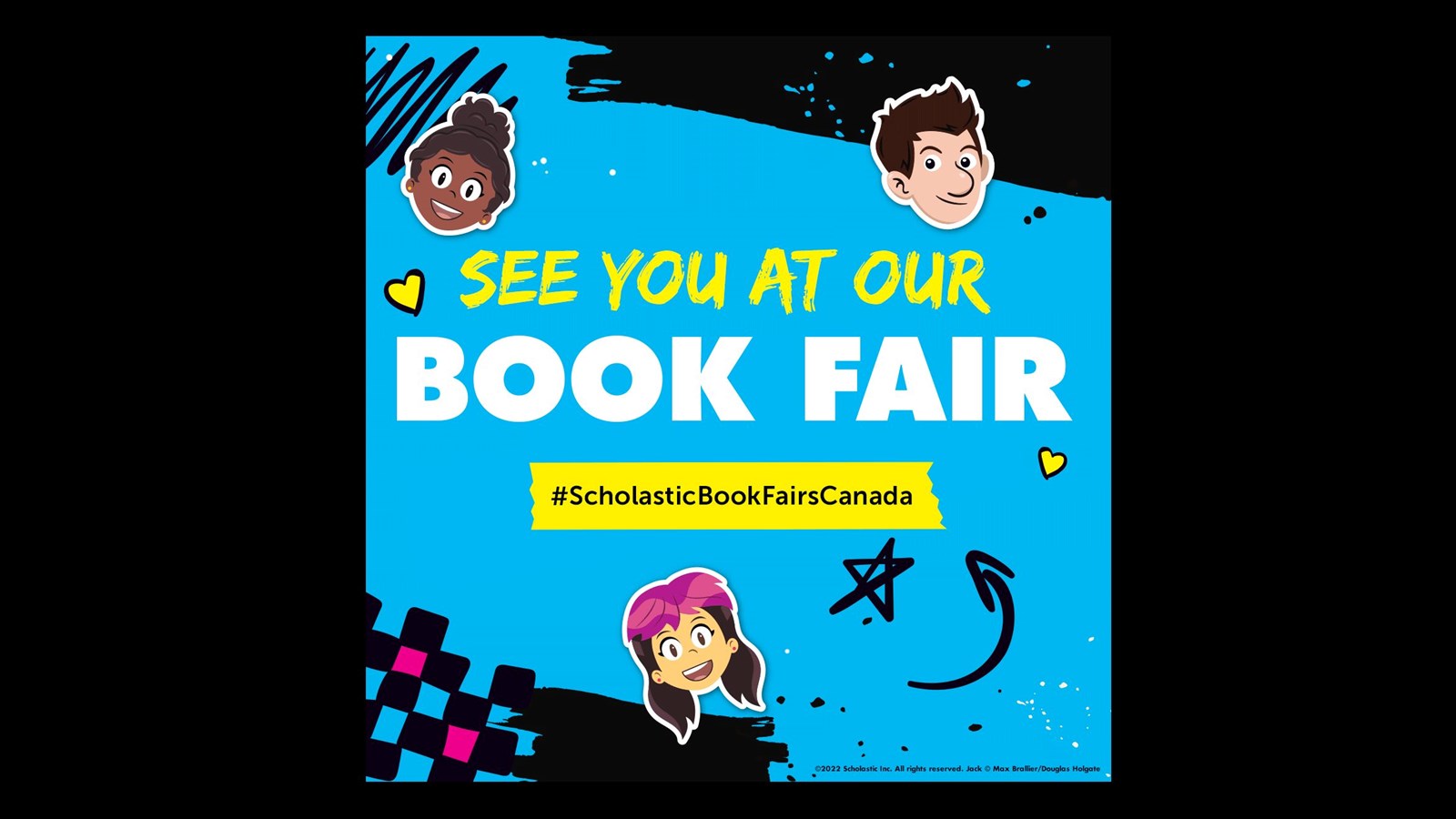 Save the Date! The Scholastic Book Fair is here (click
